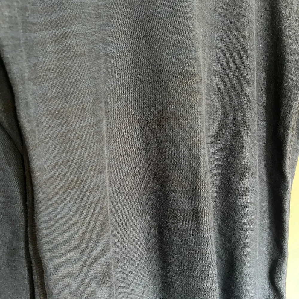 ATHLETA Navy Black Heather Long Sleeve Sweater Active Dress XXL - Picture 2 of 6